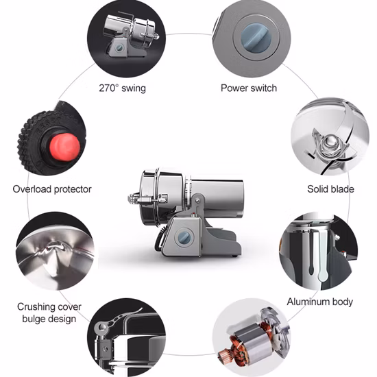 분말 분쇄기 전기 심황 생강 플라스틱 분말 옥수수 심황 마살라 커피 옥수수 밀 분쇄기
