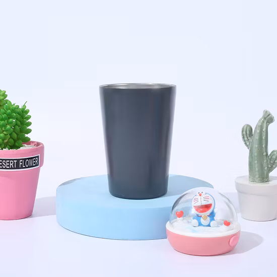 야외 진공 절연 스포츠 스테인레스 스틸 와인 물병에 대한 500/700/1000ml 스트레이트 컵을 사용자 정의