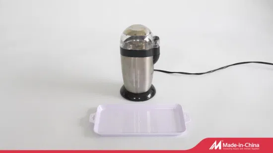 SUS 블레이드와 투명 뚜껑이 있는 조리기구 전기 플라스틱 커피 그라인더 너트 그라인더(8832D)